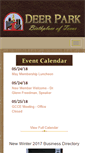 Mobile Screenshot of deerparkchamber.org